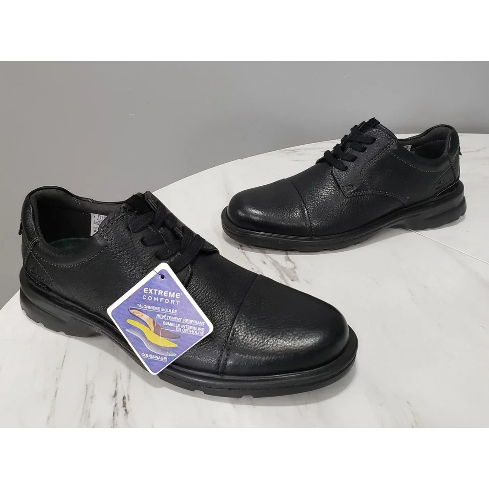 NEW NO BOX SZ 8 MENS Clarks Originals Mens Gessler Cap LACE UP OXFORD DRESS SHOE